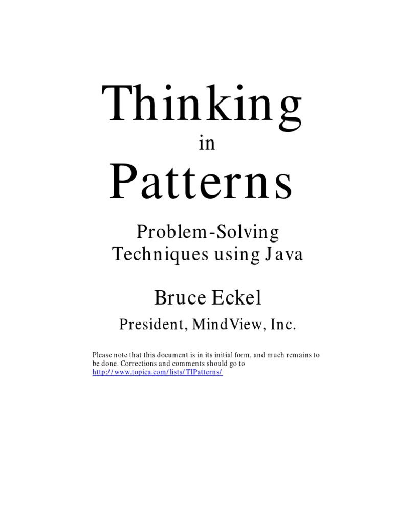Thinking In Java Eckel – Thinking in Java – CDOBZY