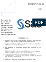 Presentation on Sas