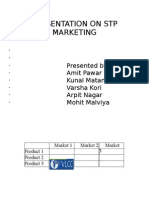 Presentation on Stp Marketing