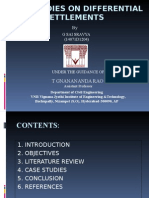 Case Study On Diff Settlement