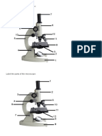 Label The Parts of The Microscope