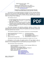 WWW - Deped.gov - PH: Madel: 14 TESOL Conference 0320-June 15, 2015/6-17