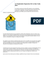 Las Preguntas De Los Empleados Expuestos De Lo Que Cada Empleado Quiere Saber 