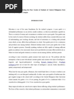 Download factors affecting students performance by Kim Michelle SN271983434 doc pdf
