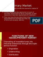 Primary Market Functions