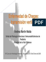 Enfermedad de Chagas: Transmisión Vertical: Andrea Martín Nalda