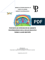 Propuesta de Gabinete Psicopedagogico