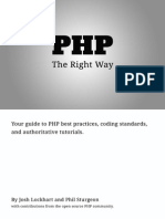 PHP The Right Way