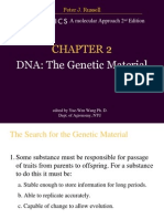 DNA: The Genetic Material: A Molecular Approach 2 Edition