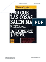 Por Que Las Cosas Salen Mal - DR Laurence J Peter
