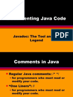 Documenting Java Code: Javadoc: The Tool and The Legend