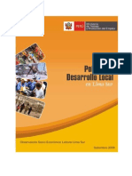 Documento Pobreza Desarrollo Local