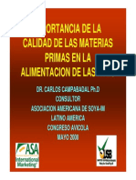 Importancia Calidad Mp Alimentacion Aves c Campabadal