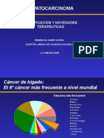 Hepatocarcinoma Cuba