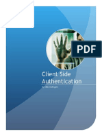 Client Side Authentication Tutorial - Max DeAngelis