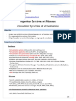 CV D'un Informaticien