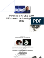 Microsoft PowerPoint - PONENCIA CIC UES. Aspergillus. 2009