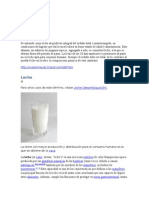 Definición de Leche