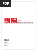 GBMP 509 Uniqlo Report Final