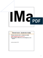 Predavanja IMa v1.3 2014 - 2015