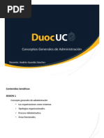 Capitulo 1 Conceptos Generales de Administracion
