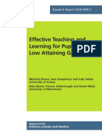 Teaching and Learninfg Lower Ability Kids