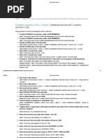 SQL Complex Queries