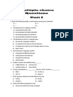 FDS S.E. MCQ's For All Units (Pune University) PDF