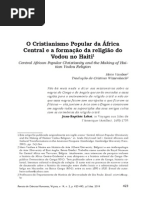 Formação Do Vodu No Haiti