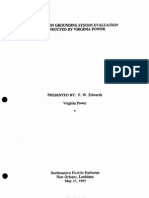 SUBSTATION GROUNDING SYSTEM EVALUATION