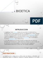 La Bioetica