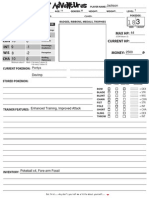 PTA Charsheet Editable Form