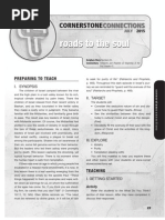 3rd Quarter 2015 Lesson 4 CornerstoneConnections Teacher's Guide