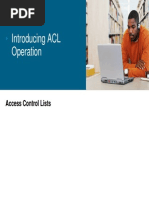 Introducing ACL Operation: Access Control Lists