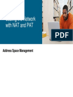 Scaling The Network With NAT and PAT: Address Space Management