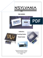 Pennsylvania Scale 7000-2.82 Manual