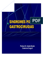 Sindromes Post Gastrocirugía