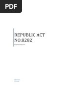 Republic Act 8282 - Social Security Law 1997