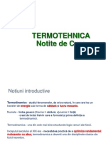 Curs Termotehnica