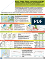 The impact of high-end climate change scenarios over Europe