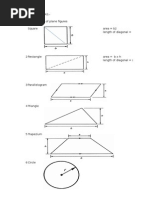 Mathermatical Formulas