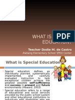 What Is Special Education