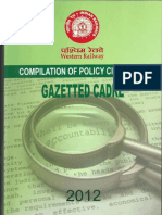 18 - Compilation of Policy Circulars - Gazetted Cadre PDF