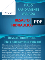 Resalto Hidraulico