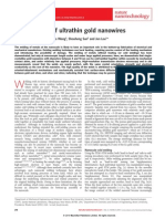 Cold Welding of Ultrathin Gold Nanowires