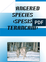 Endangered Species (Spesis Terancam)