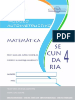 Matemática 4 Sec II Bim 2015