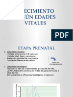 Crecimiento Según Edades Vitales