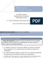 Teoria Del Productor