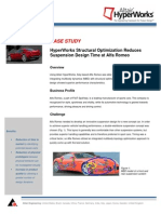 OptiStruct Automotive Alfa Romeo CS